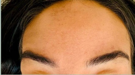 Expertly shaped brows at Abi Peters Aesthetics, Bedhampton, United Kingdom, GB enhance natural beauty.