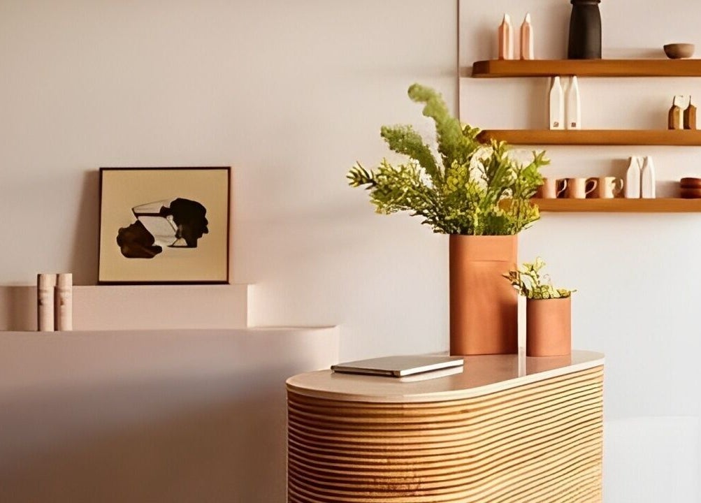 Elegant interior at Vincent & Dupree, Waverley, New South Wales, AU with modern decor and lush greenery.