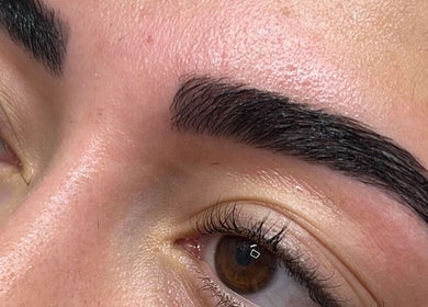 Perfectly shaped eyebrows by KS Beauty By Kai, Sale, England, GB, highlighting precision and beauty.