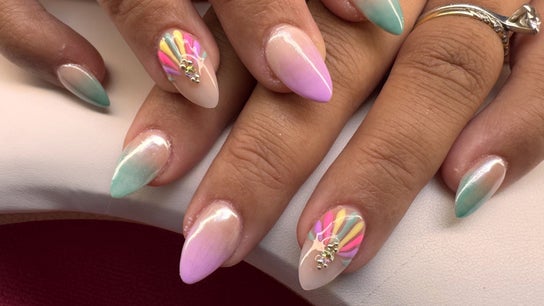 Diamond Nails by Mariela