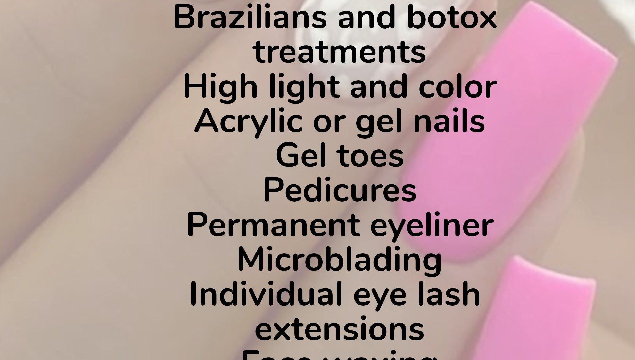 Beauty and Hair with Flair in Pongola, Kwazulu-natal, ZA offers vibrant nail services and beauty treatments.