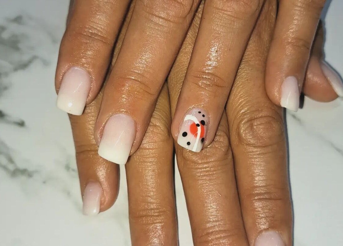 Elegant nail art at Beauty and Hair with Flair, Pongola, Kwazulu-natal, ZA showcasing stylish designs.