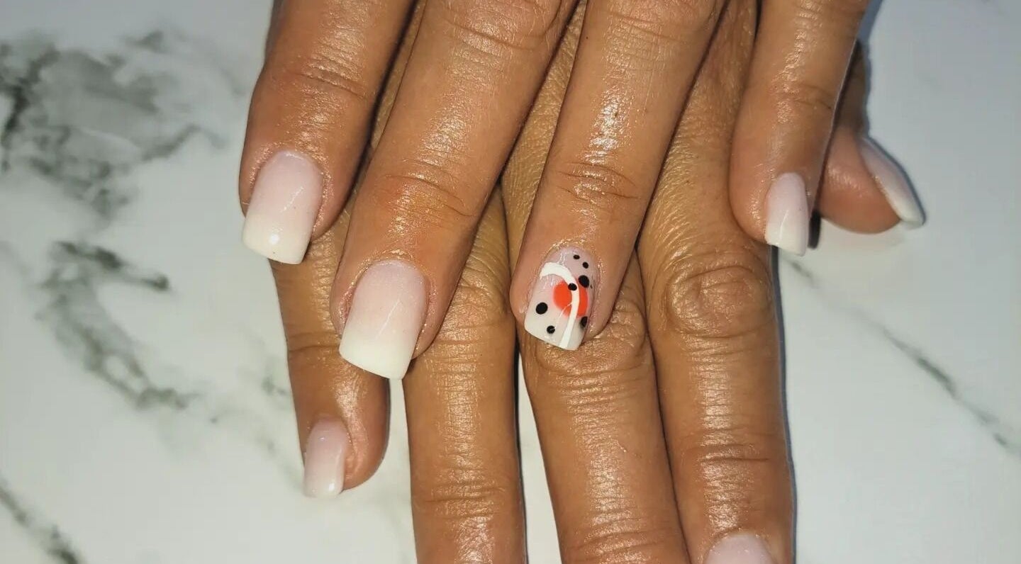 Elegant nail art at Beauty and Hair with Flair, Pongola, Kwazulu-natal, ZA showcasing stylish designs.