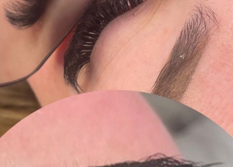 Detailed eyelash extensions at Nanolash by Hannah 🎀, Drogheda, County Louth, IE. Experience precision beauty.