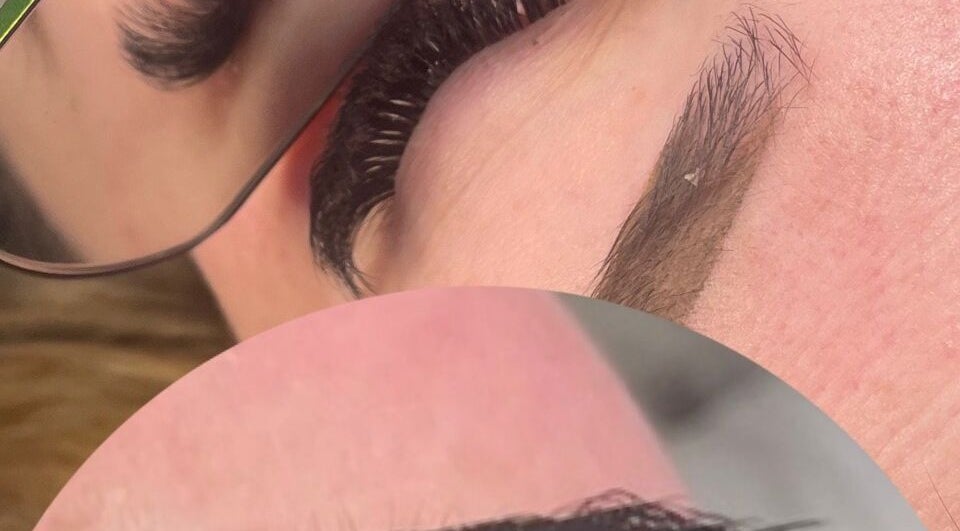 Detailed eyelash extensions at Nanolash by Hannah 🎀, Drogheda, County Louth, IE. Experience precision beauty.