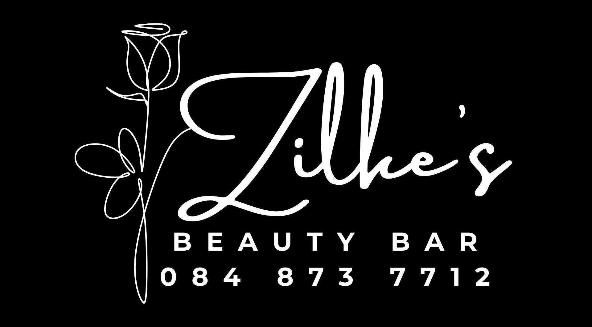 Logo of Zilke’s Beauty Bar, featuring a rose design. Located in Rustenburg, North West, ZA.