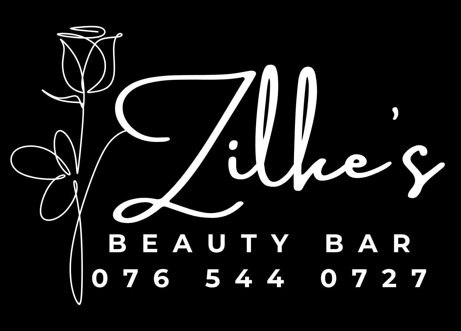 Logo of Zilke’s Beauty Bar, Rustenburg, North West, ZA featuring a delicate flower design.