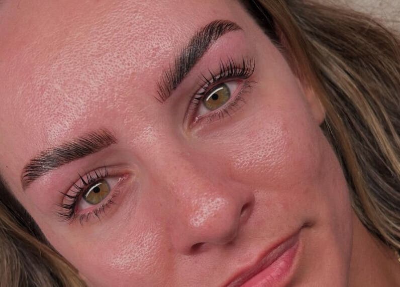 Expertly shaped brows at Elles Brows and Beauty in Crawley, England, GB.