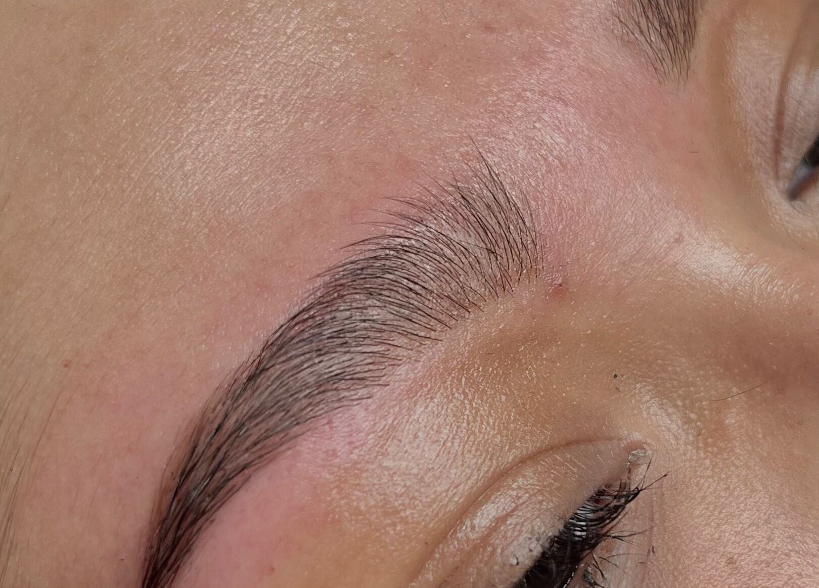 Ceja impecable post-tratamiento en Brows House, Mazatlán, Sinaloa, MX.