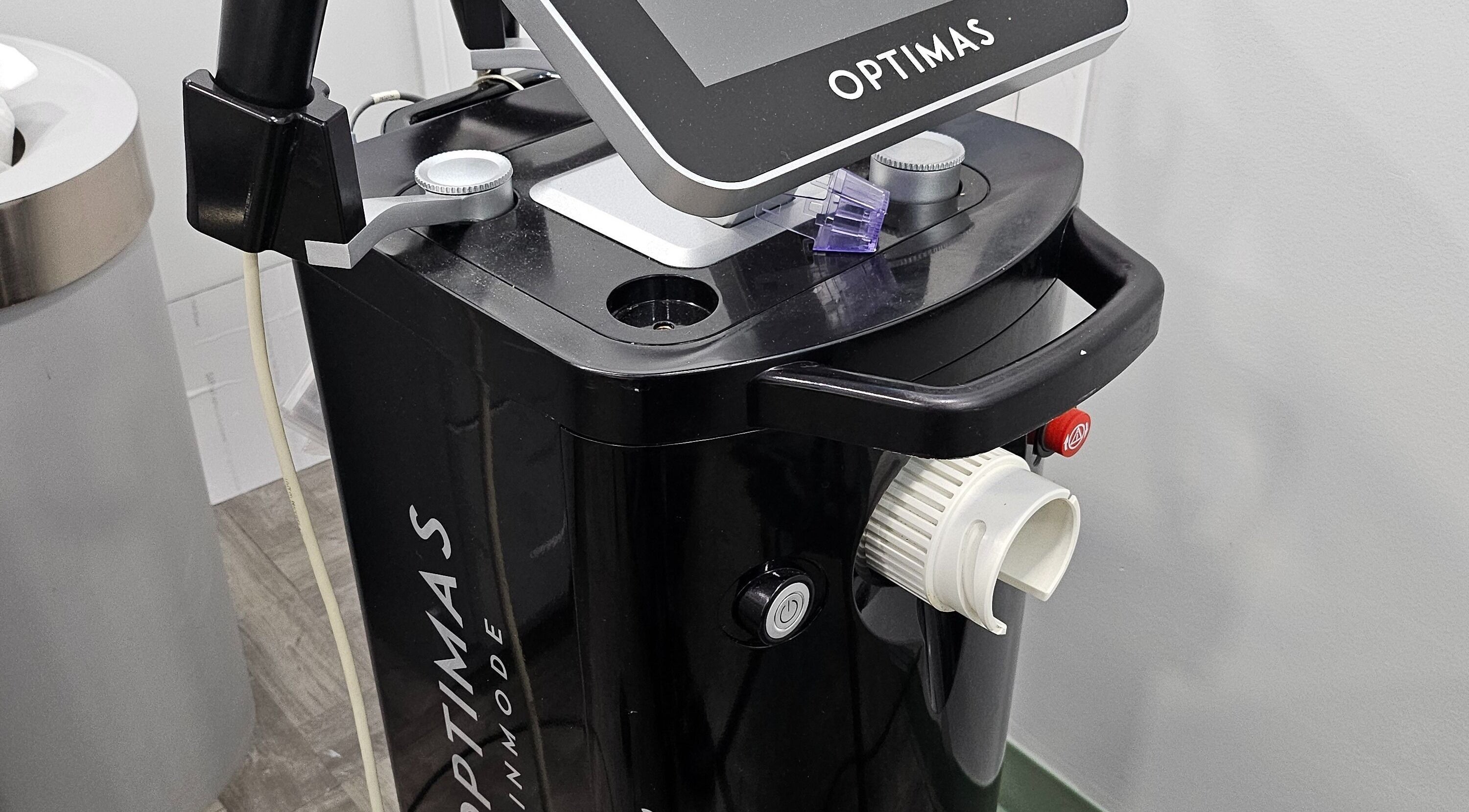 Modern laser machine at Laser 'n' Beyond - Chelsea NYC, enhancing skincare, New York, New York, US.