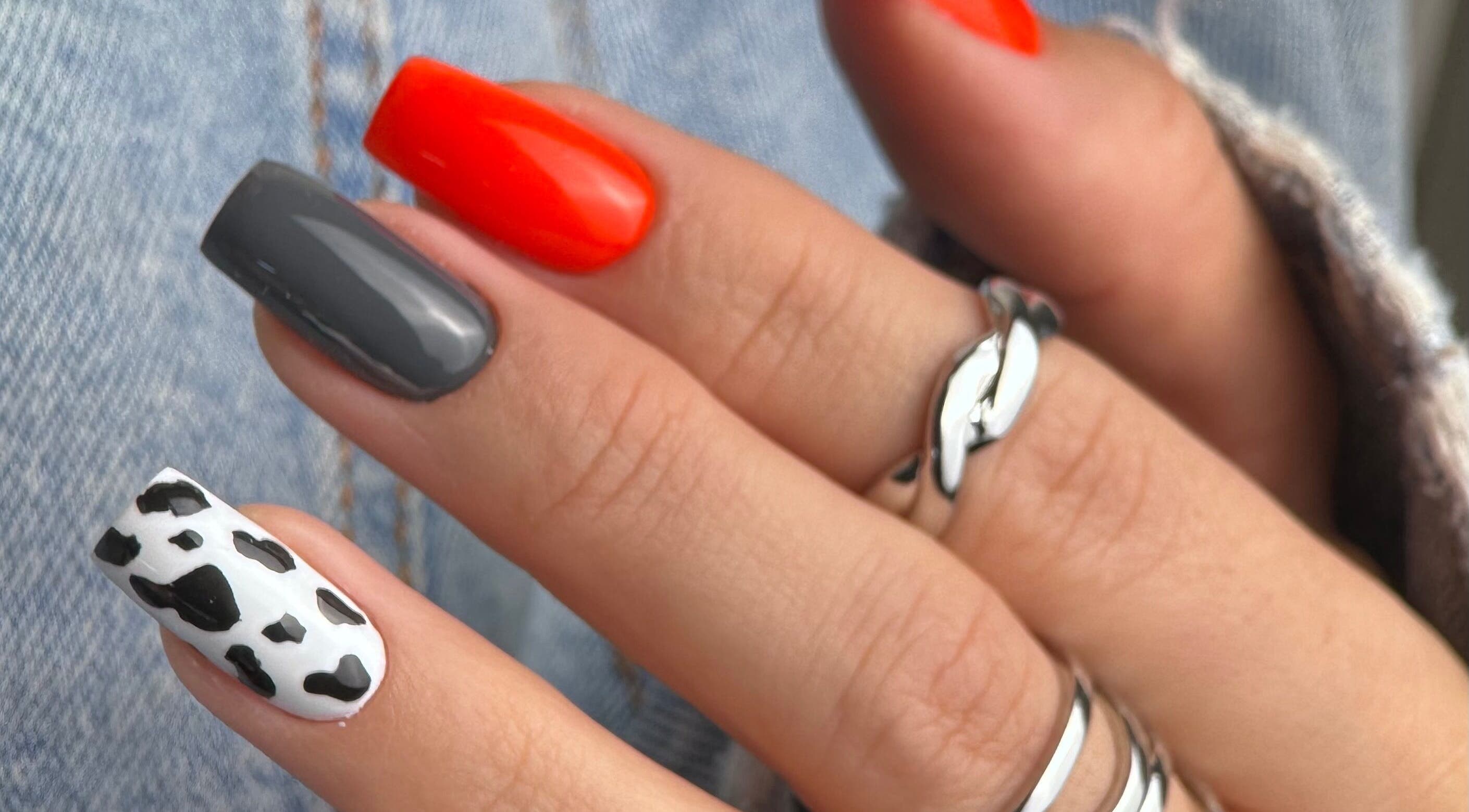 Stylish manicured nails at Maria Benitez Nails Studio, Rosebery, New South Wales, AU.