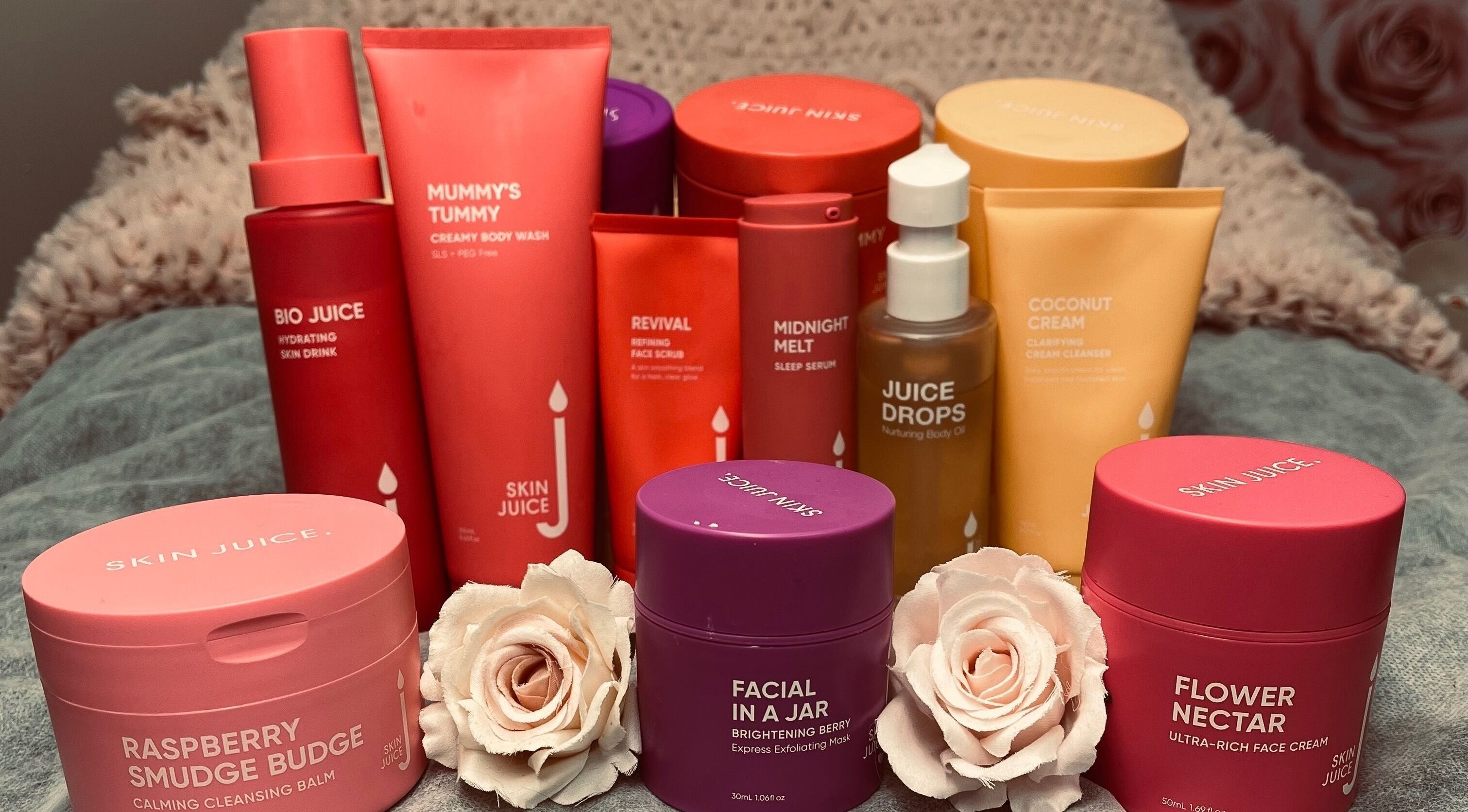 Selection of skincare products at Divine Skin & Beauty By Tamsin, Berry Springs, Northern Territory, AU.