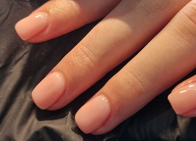 Perfectly manicured nails at Chloe's in Woodville, England, GB.