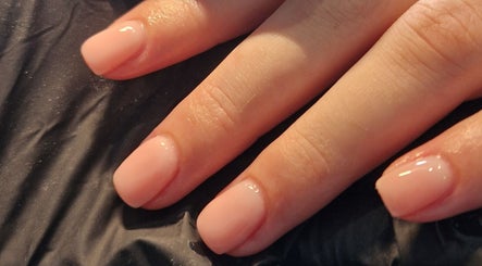 Perfectly manicured nails at Chloe's in Woodville, England, GB.
