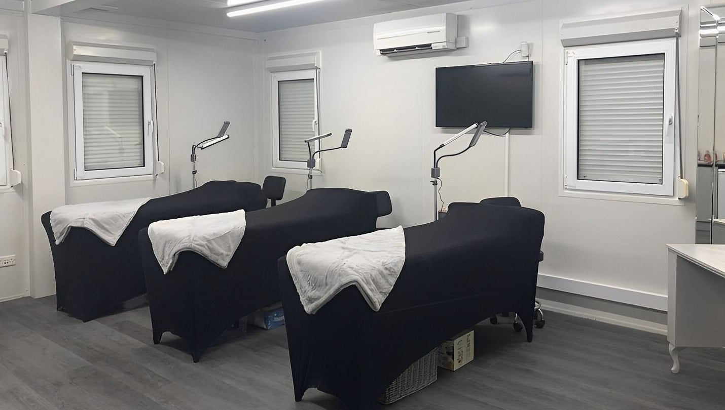 Spacious treatment room at Pretty Little Lashes & Aesthetics Ltd Burton Latimer, Burton Latimer, England, GB.