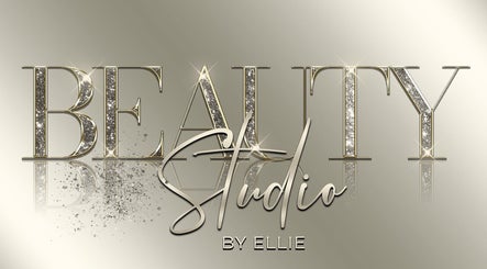 Elegant logo of Beauty Studio by Ellie Cook in Havant, England, GB with sparkling gold letters.