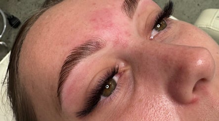 Close-up of lash and brow art at Elite Beauty Studio, Browns Plains, Queensland, AU.