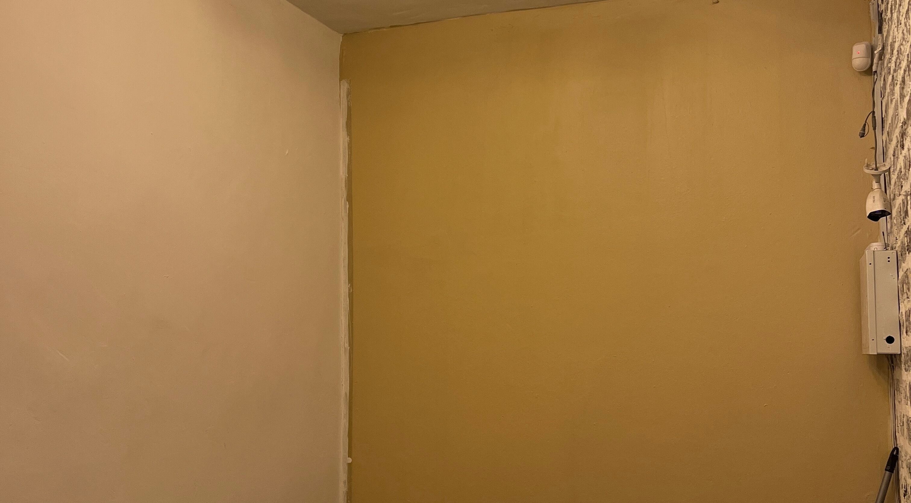 Warm-toned corner of Botleng Studio in Middelburg, Mpumalanga, ZA, with light pastel walls.