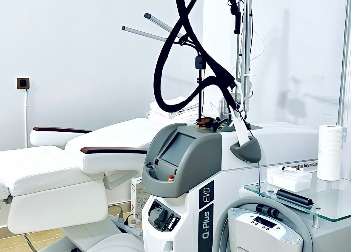 Advanced laser treatment setup at CIRIS, Lagos, Lagos, NG for superior beauty services.