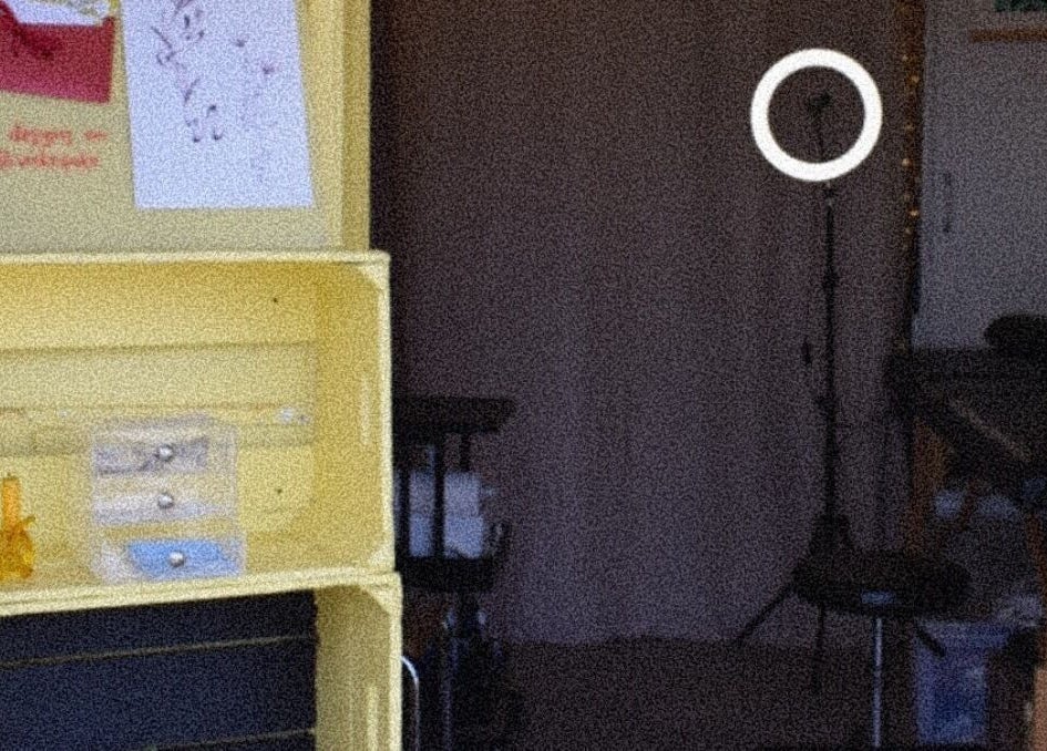 Inviting nail station at Lady Luck Nails Worthing, West Sussex, GB, with vibrant organization and stylish decor.