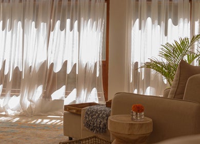 Inviting lounge area with soft natural light at Hutan Spa, Bali, Bali, ID enhances relaxation.