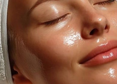 Facial treatment at The Shape Spa (Ft. Lauderdale), Fort Lauderdale, Florida, US, promoting glowing skin.