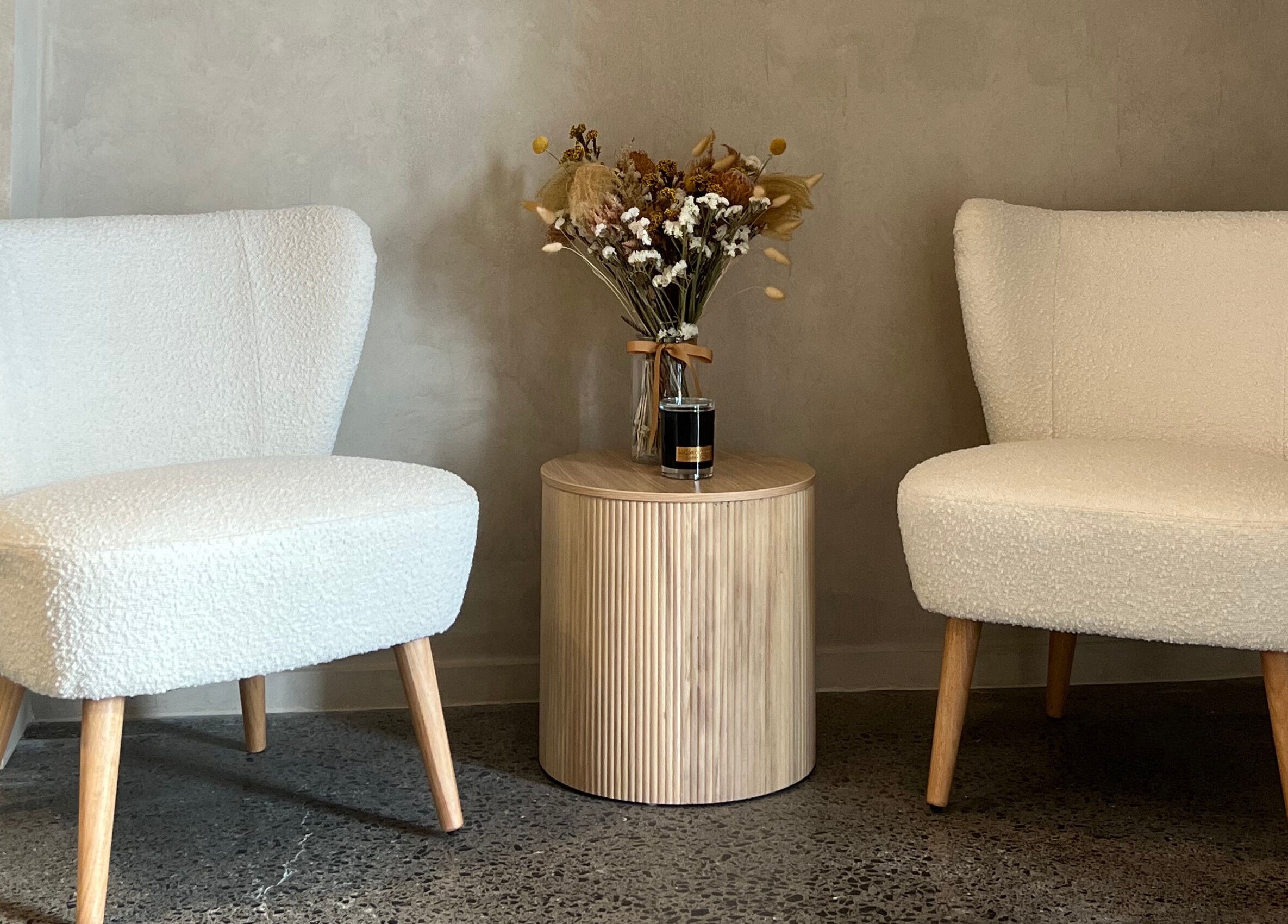 Inviting seating area at NAILTIME, Auckland, Auckland, NZ with plush chairs and elegant decor.
