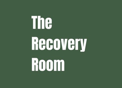 The Recovery Room logo on a green background, located in Auckland, Auckland, NZ.