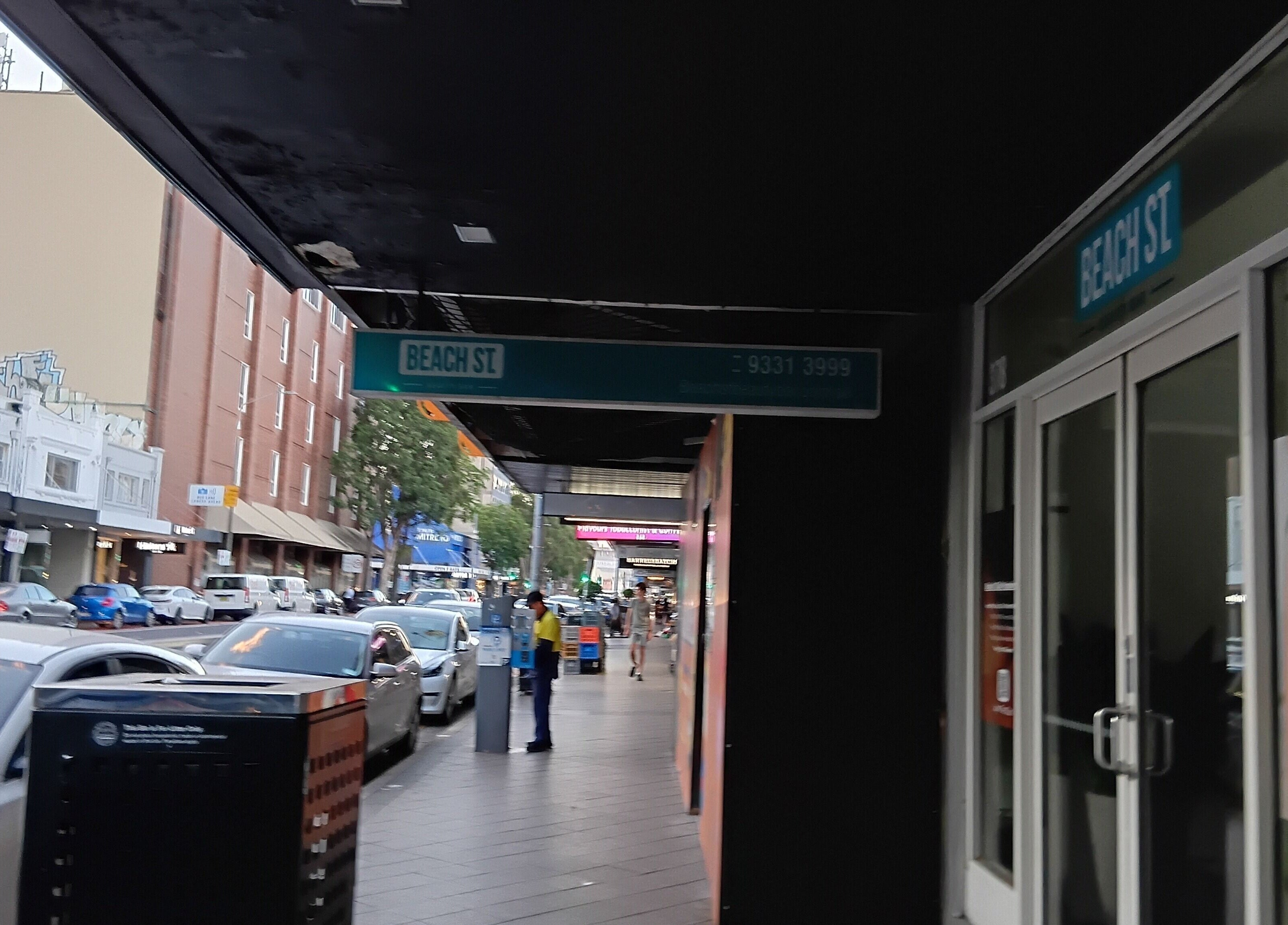 Street view near SplashGlam Beauty Studio in Paddington, New South Wales, AU, showcasing local storefronts.