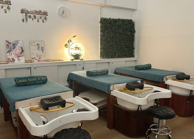 Relaxing massage and pedicure area at Garden Beauty and Spa in Riverwood, New South Wales, AU.
