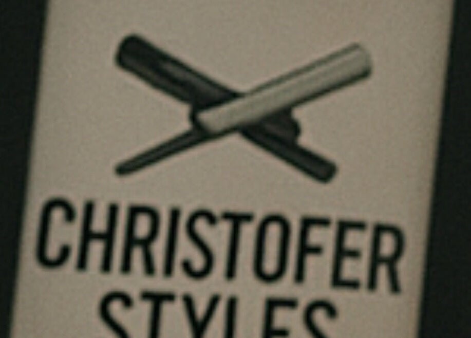 Christofer Styles Grooming LLC sign featuring elegant logo, College Park, Georgia, US.