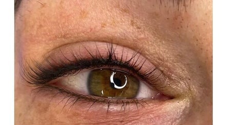 Close-up of eyelash extensions at JKA Glamour Beauty, Bray, County Dublin, IE.