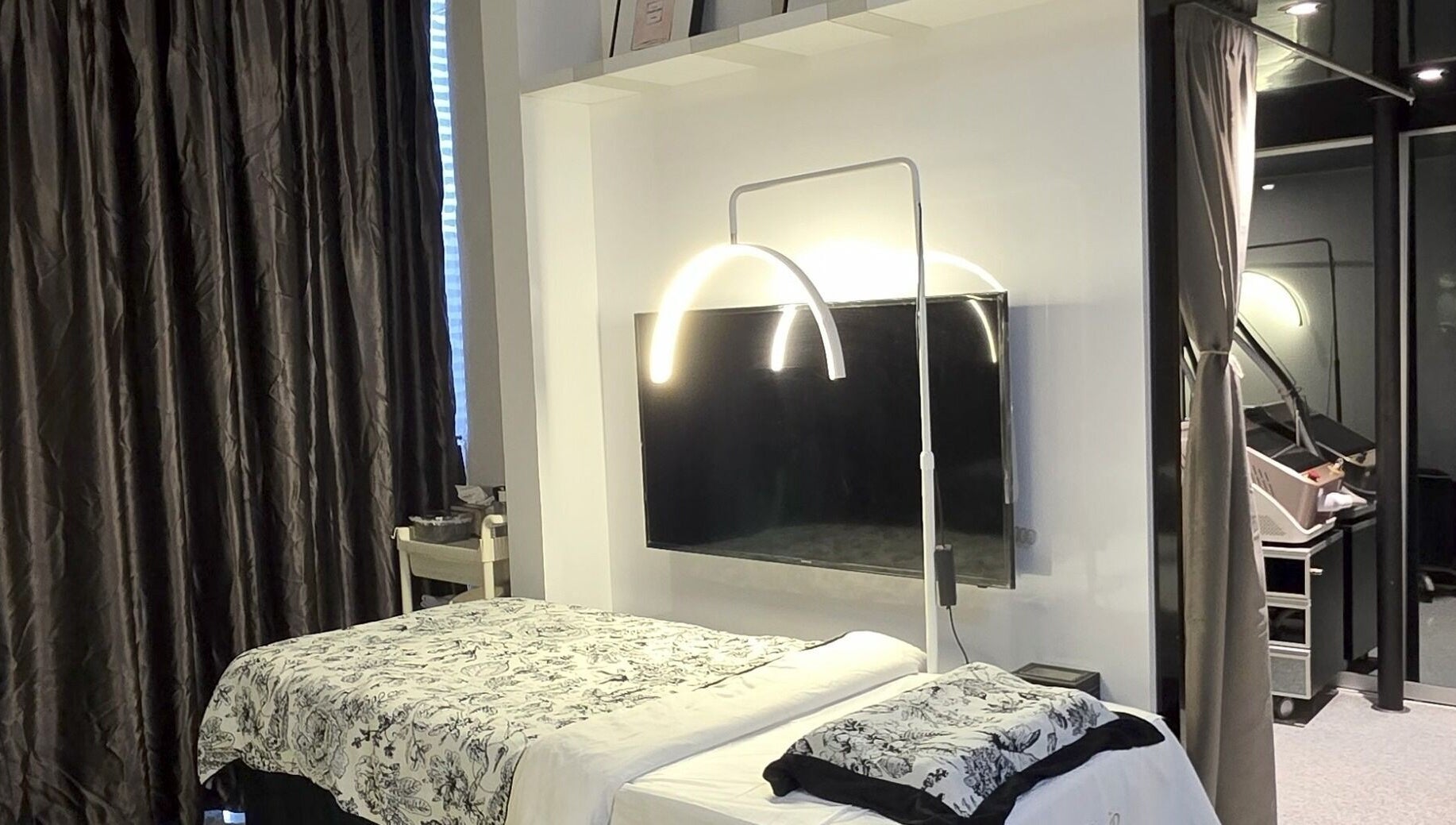 Soothing massage table setup at Joie's Studio, Singapore, Singapore, SG for ultimate relaxation.