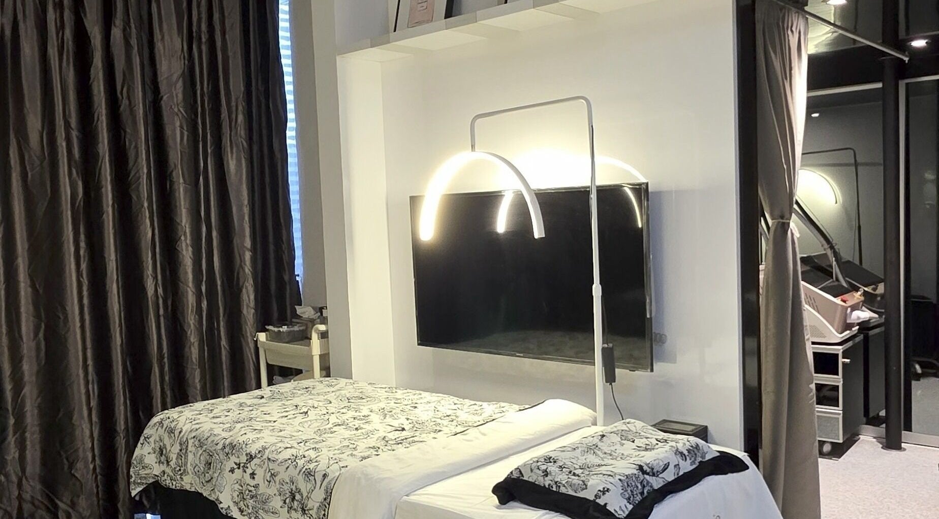 Soothing massage table setup at Joie's Studio, Singapore, Singapore, SG for ultimate relaxation.