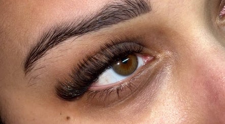 Close-up of luxurious lashes at Prestige Lash Lounge, Birmingham, England, GB.