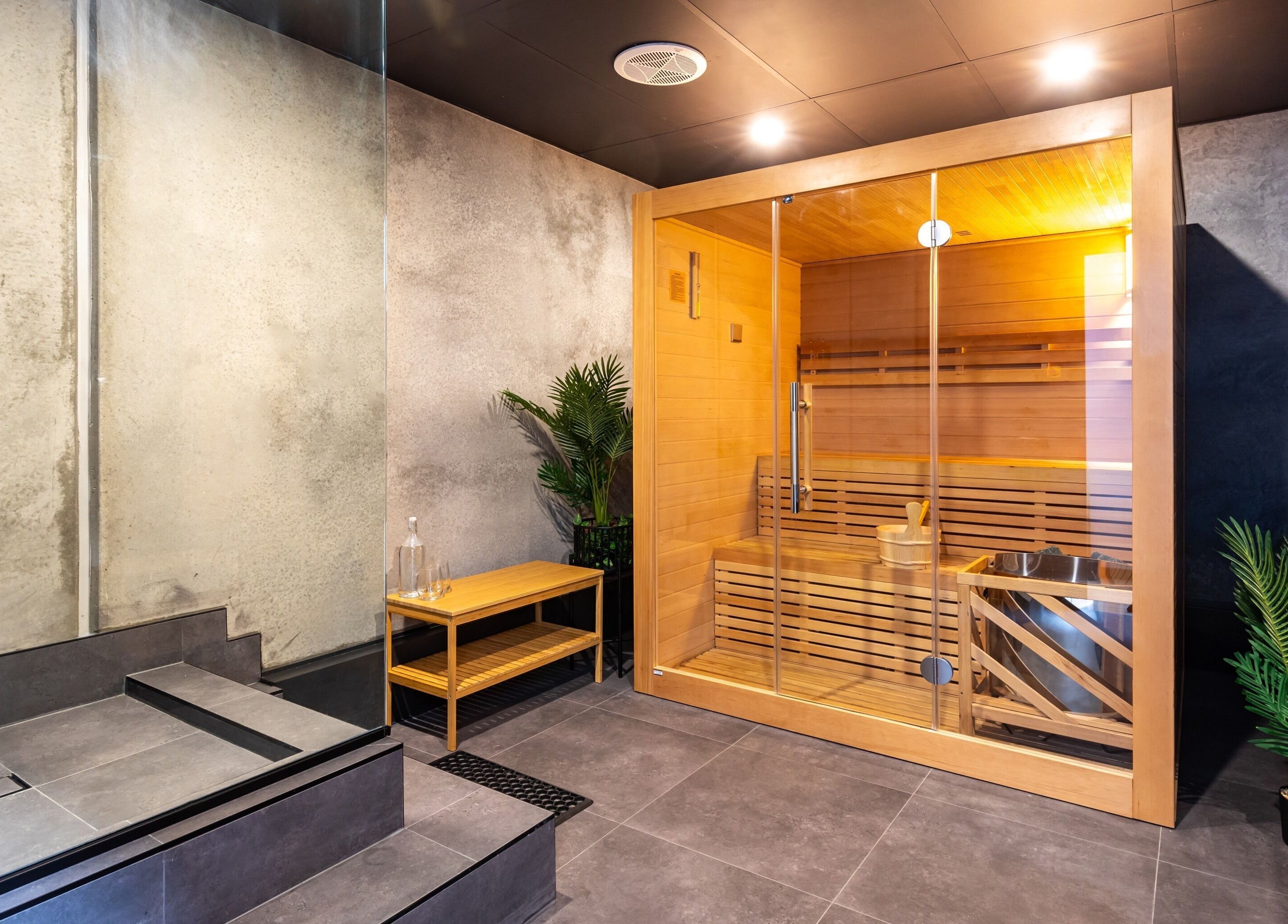Luxurious sauna at XM Recovery, Rouse Hill, New South Wales, AU offering relaxation and wellness.