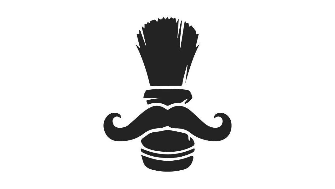 شعار رجل بثوب الحلاقة في Shadesaloon عمّان, محافظة العاصمة, JO.