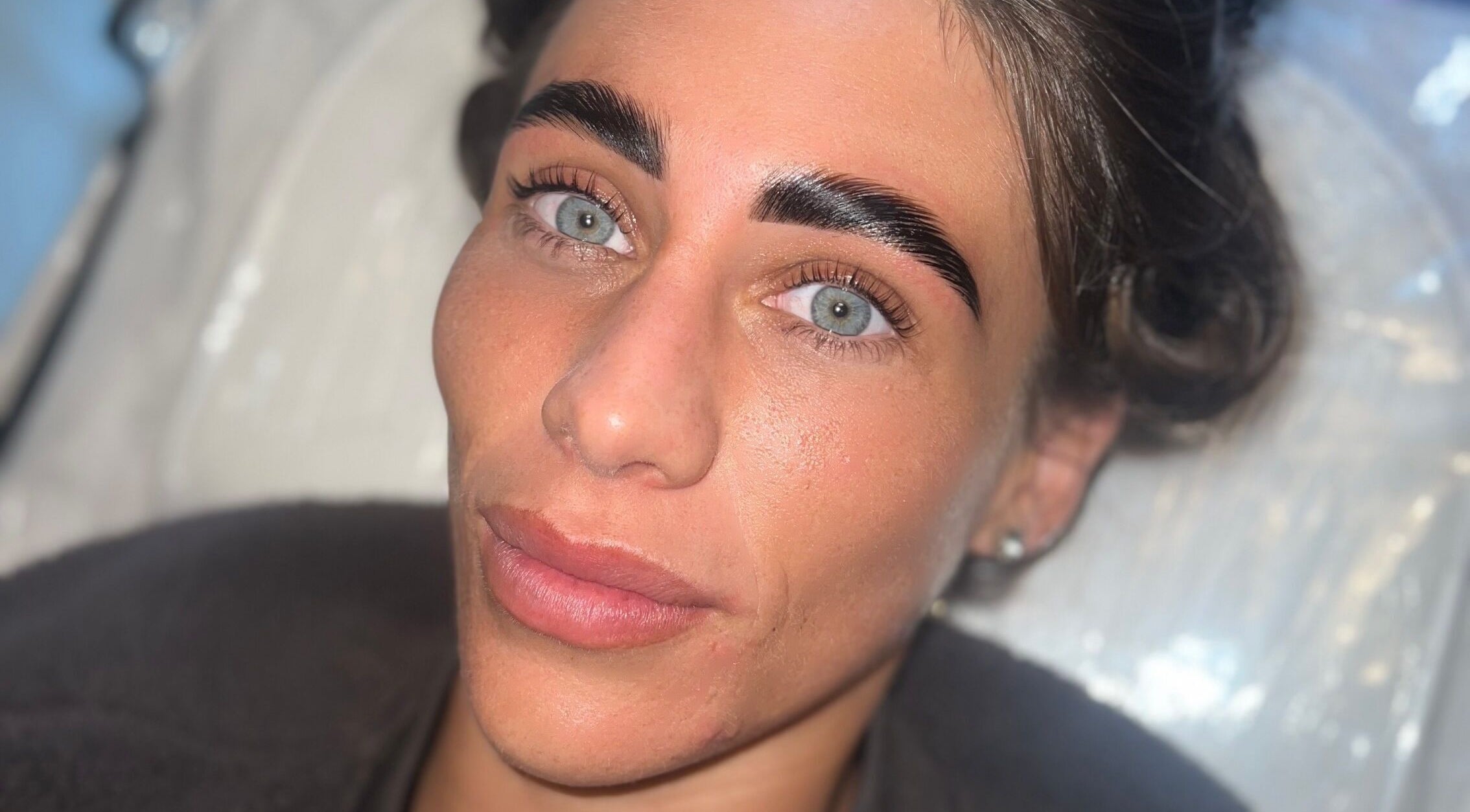 Beautifully groomed brows at Browella_bypaige, Wallasey, England, GB. Perfect for a polished look.