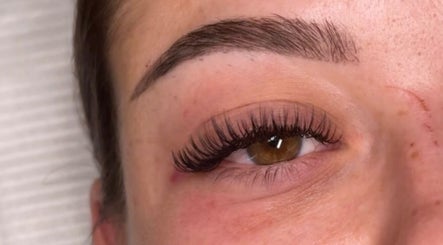 Close-up of styled lashes at Pure Beauty, Baxter, Victoria, AU.
