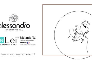 Logos de marques chez Mélanie Wetterhold Beauté, Sarraltroff, Grand Est, FR avec dessin minimaliste.