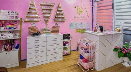 The Beauty Pro interior showcasing vibrant nail polish display in Puerto Princesa, Mimaropa, PH.