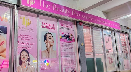The Beauty Pro in Puerto Princesa, Mimaropa, PH showcases its vibrant aesthetic center entrance.