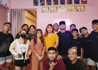 Team at The Beauty Pro in Puerto Princesa, Mimaropa, PH, posing inside their dynamic wellness venue.