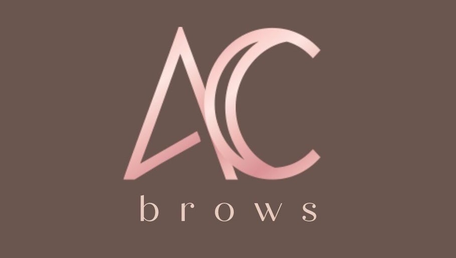 Logo of Amanda Corrêa - ACBrows & Beauty in Dublin, County Dublin, IE on a brown background.