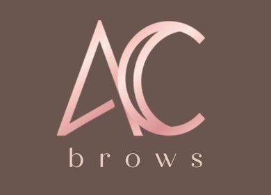 Logo of Amanda Corrêa - ACBrows & Beauty in Dublin, County Dublin, IE on a brown background.