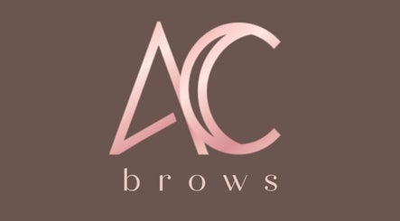 Logo of Amanda Corrêa - ACBrows & Beauty in Dublin, County Dublin, IE on a brown background.