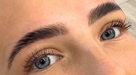 Eyebrow shaping at Glossy by Nieve, Hartlepool, England, GB.