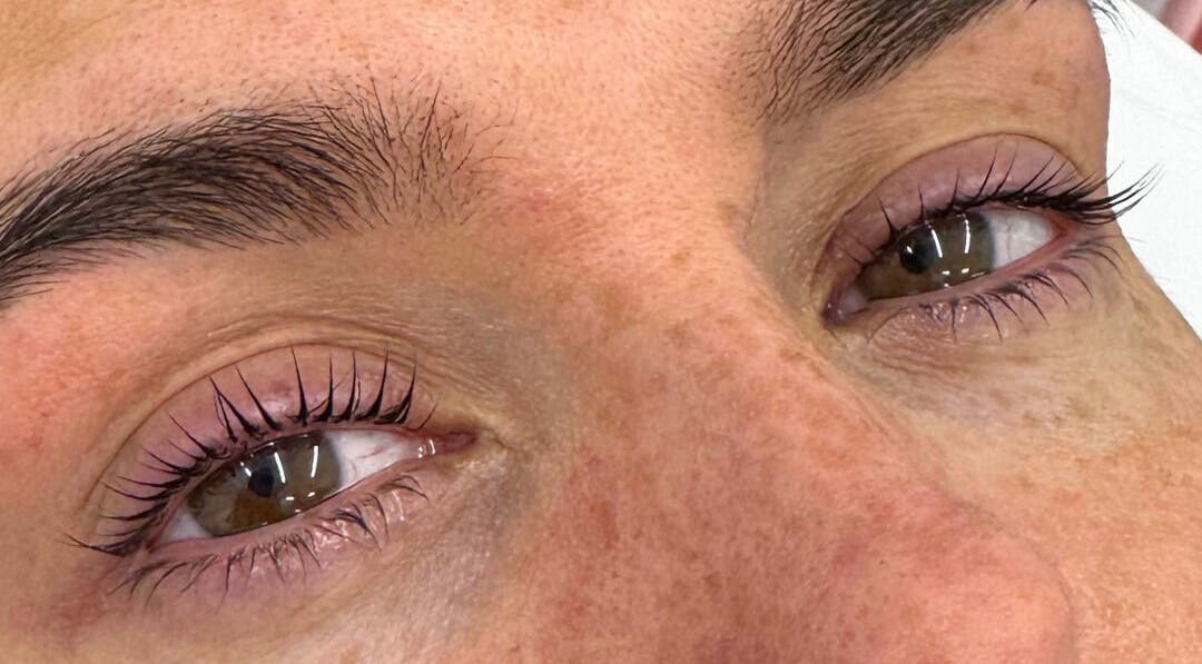 Luscious eyelashes enhanced at Glossy by Nieve, Hartlepool, England, GB. Perfect for a stunning look.