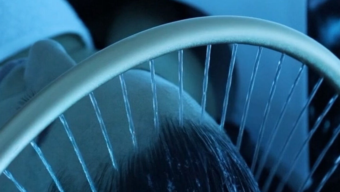 Relaxing head spa at Head Spa by Alexis in Fort Lauderdale, Florida, US, featuring a soothing water flow.