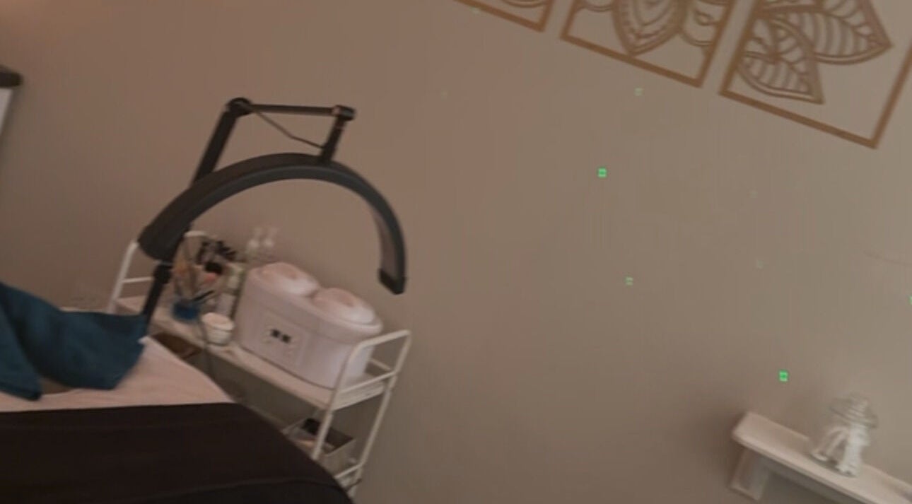 Relaxing treatment room at Beauty by Lisa, Alva, Scotland, GB with spa essentials and calming decor.